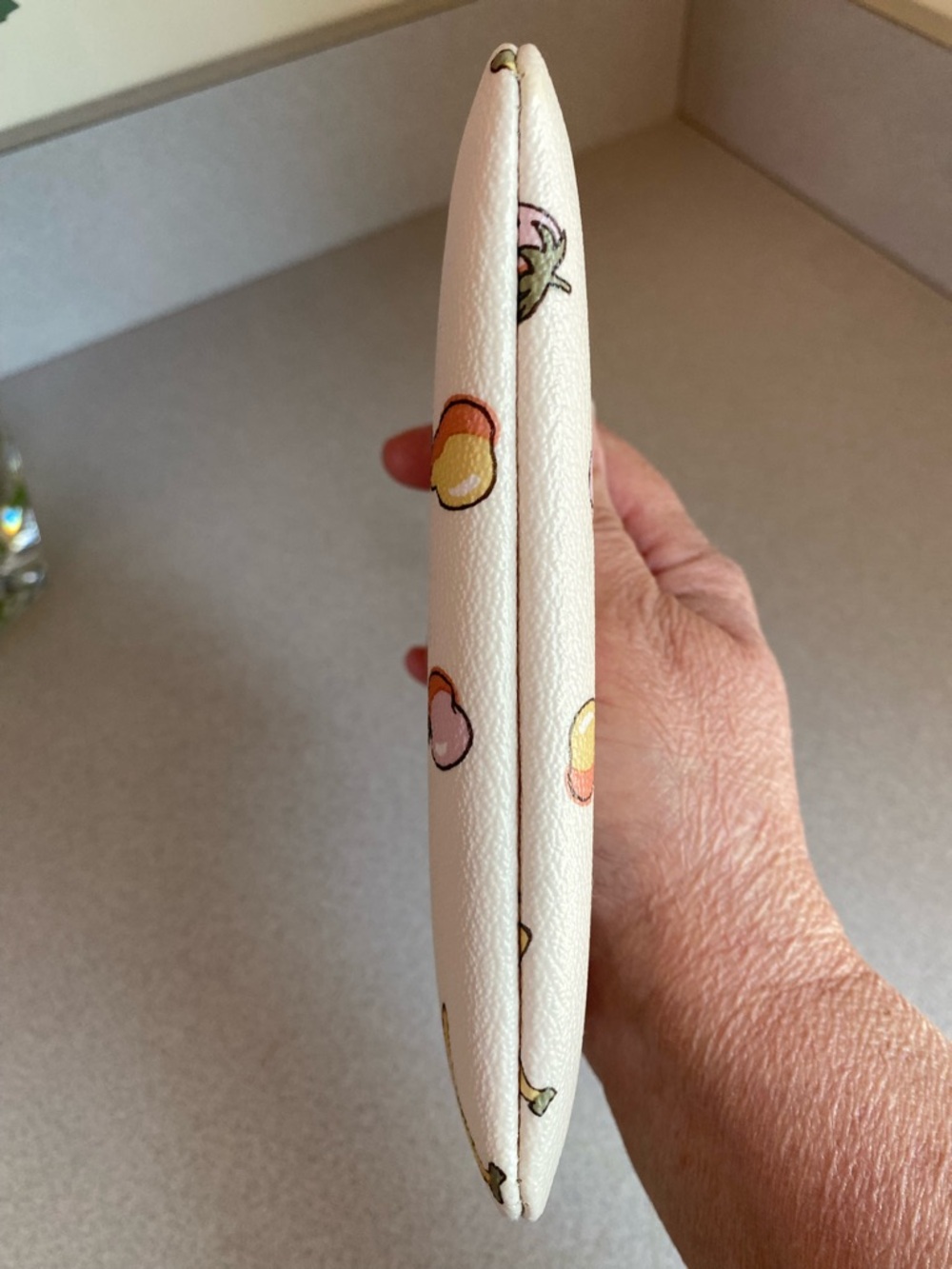 Coach Mixed Fruit Corner Zip Wristlet - Picture 7 of 11